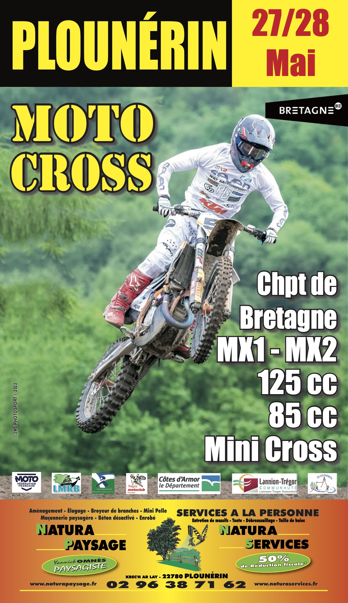 Motocross de Plounérin 27 et 28 main 2023